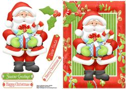 Santa Delivering His Presents