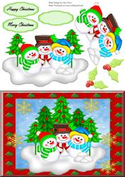 Bunch of Snowmen