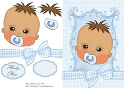 Cute Baby Boy with Dummy