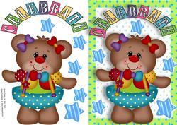Celebrate Clown Bear