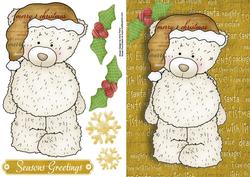 Lovely Teddy Bear with Gold Hat