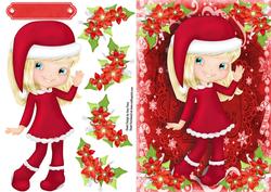 Pretty Girl Dressed in Red
