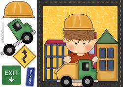 Little Boy with Truck 8x8