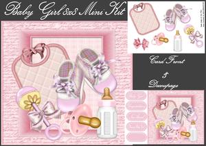 Baby Girl 8x8 Mini Kit