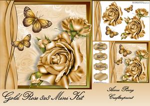 Gold Rose 8x8 Mini Kit