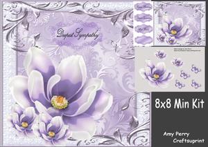 Beautiful Lilac Flowers 8x8 Mini Kit