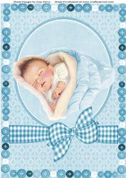 Beautiful Bouncing Baby Boy A4