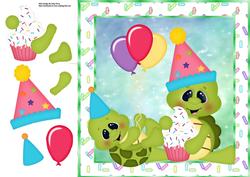 Turtle Party 8x8