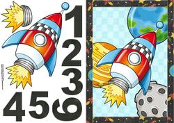 Red Rocket Ship 1-6