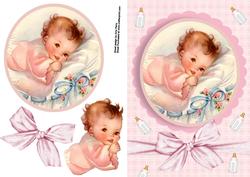 Gorgeous Vintage Baby Girl