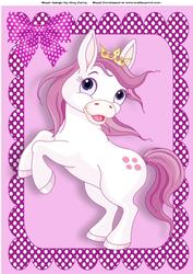 Cute Princess Pony A4