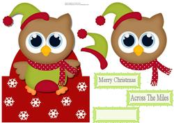 Gorgeous Owl in Disguise as a Helper Over the Edge