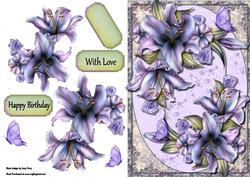 Beautiful Blue Lilly's