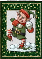 Naughty Little Elf A4