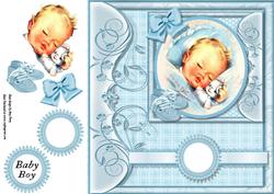 Beautiful Baby Boy 8x8