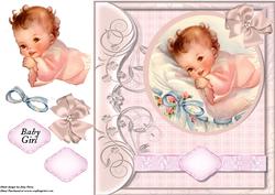 Sweet Baby Girl 8x8