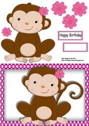 Cute Brown Monkey