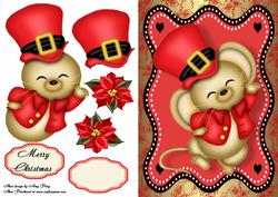 Cute Christmas Mouse