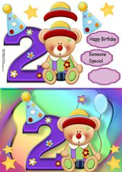 Happy 2nd Birthday Bear