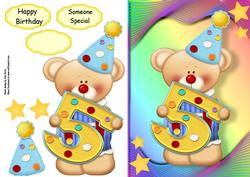 Happy 5th Birthday Bear