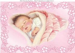 Gorgeous Baby Girl A4