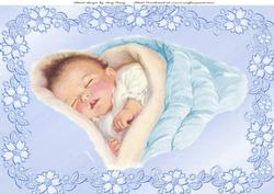 Gorgeous Baby Boy A4