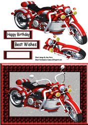 Beautiful Red Motorbike
