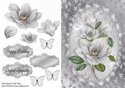 Beautiful Silver Flowers