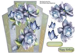 Beautiful Pale Blue Roses
