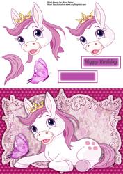 Gorgeous Fantasy Lilac Pony