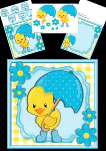 Gorgeous Umbrella Duck 8x8 Mini Kit