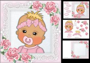 Beautiful Baby Girl 8x8 Mini Kit