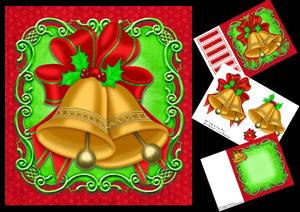 Beautiful Golden Bells 8x8 Mini Kit
