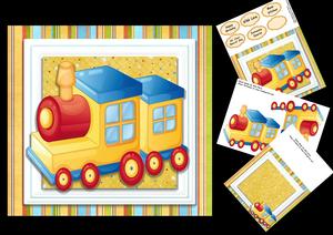 Toy Train 8x8 Mini Kit