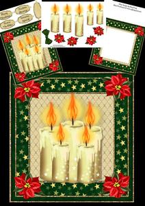 Beautiful Cream Candles 8x8 Mini Kit