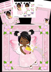 Adorable Ethnic Fairy 8x8 Mini Kit