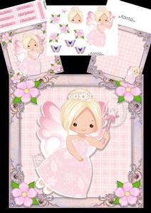 Beautiful Blonde Fairy 8x8 Mini Kit