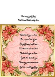 Beautiful Christmas Verse 8x8
