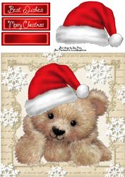 Festive Bear 8x8