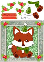 Gorgeous Festive Fox 8x8