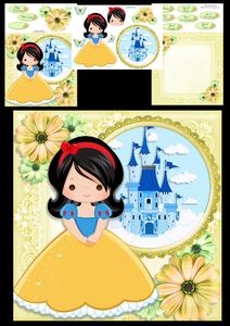 Colourful Princess 8x8 Mini Kit