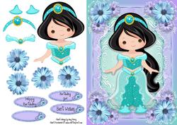 Beautiful Blue Princess
