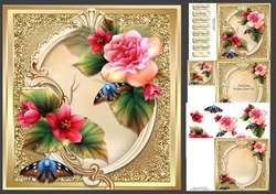 Beautiful Summer Flowers 8x8 Mini Kit