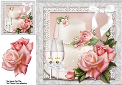 Beautiful Wedding Pink 8x8