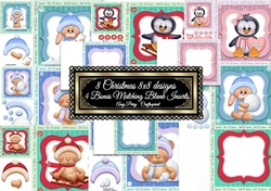 8 Christmas Cuties 8x8s