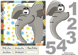 Friendly Elephant 7x7
