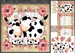 Cuddly Cows 8x8 Mini Kit