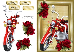 Beautiful Red Motorbike