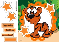 Cute Tiger 8x8