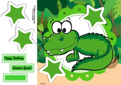 Cute Crocodile 8x8
